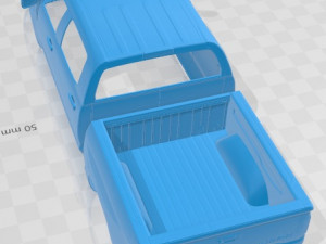 Toyota Tundra TRD 2018 Printable Body Car 3Dプリントモデル