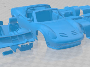 Veloce GTS 8 Printable Car 3D Print Model