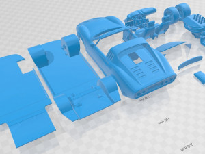 Veloce GTS 8 Printable Car 3D Print Model