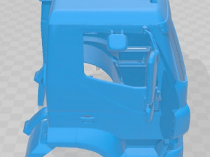 Iveco Trakker Printable Cabin Truck 3D 프린트 모델