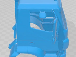 Iveco Trakker Printable Cabin Truck 3D Print Model