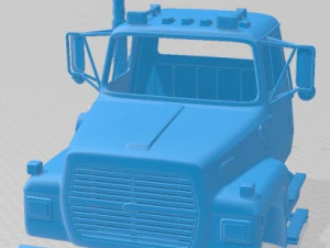 LN8000 1995 Printable Cabin Truck 3D Print Model