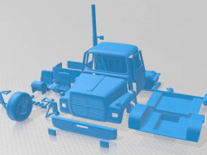 LN8000 1995 Printable Cabin Truck 3D Print Model