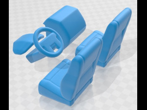 LN8000 1995 Printable Cabin Truck 3D 프린트 모델