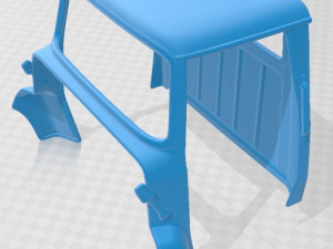 LN8000 1995 Printable Cabin Truck 3D 프린트 모델