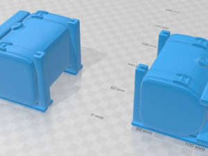 LN8000 1995 Printable Cabin Truck 3D 프린트 모델