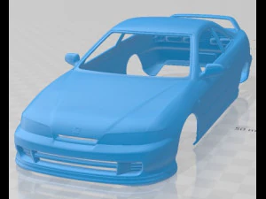 Cetak Body Mobil Honda Integra Type R Coupe 1995 Model Cetak 3D
