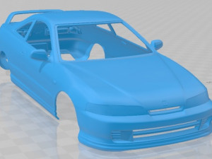 Honda Integra Type R Coupe 1995 Printable Body Car 3D Print Model