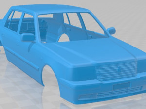 Toyota Crown Comfort S10 1995 Printable Body Car 3D प्रिंट मॉडल