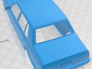 Toyota Crown Comfort S10 1995 Printable Body Car 3D प्रिंट मॉडल