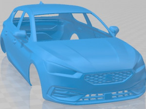 Seat Leon FR 2020 Printable Body Car 3D Принт Модель