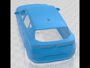 Seat Leon FR 2020 Printable Body Car 3D Принт Модель
