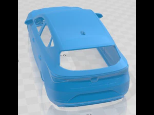 Seat Leon FR 2020 Printable Body Car 3D Print Model