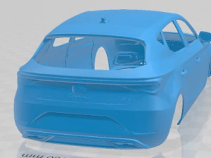 Seat Leon FR 2020 Printable Body Car 3D Print Model