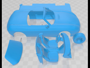 Fiat Barchetta 1995 Printable Car 3D 打印模型