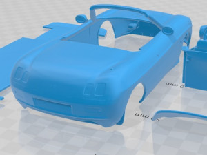 Fiat Barchetta 1995 Printable Car 3D 打印模型