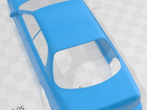 Honda Saber UA1 1995 Printable Body Car 3D Принт Модель