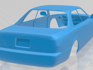 Honda Saber UA1 1995 Printable Body Car 3D Принт Модель