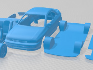 Subaru Impreza Coupe 1995 Printable Car 3D Print Model