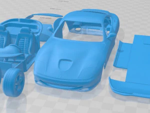 Ferrari 550 Maranello 1996 Printable Car 3D Print Model