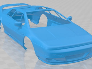 Lotus Esprit 1996 Printable Body Car Modello di stampa 3D
