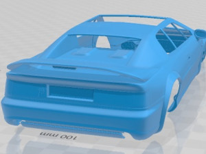 Lotus Esprit 1996 Printable Body Car Modello di stampa 3D