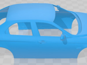 Alfa Romeo 156 1997 Printable Body Car 3D Print Model