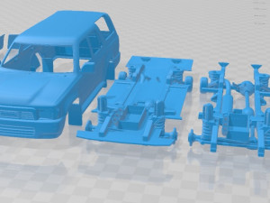 Toyota 4Runner 1989-1997 Printable Car 3D Print Model