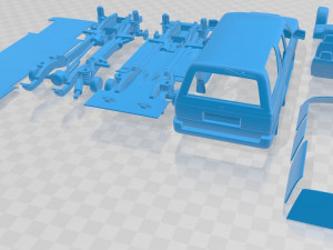 Toyota 4Runner 1989-1997 Printable Car 3D Принт Модель