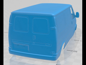 Transit L1H1 1994 Printable Body Van 3D Print Model