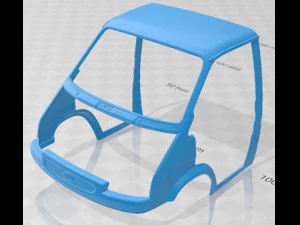 Transit L1H1 1994 Printable Van 3D Print Model
