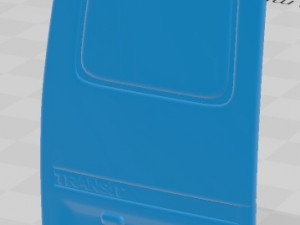 Transit L1H1 1994 Printable Van 3D Принт Модель