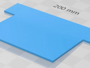 Transit L1H1 1994 Printable Van 3D Print Model