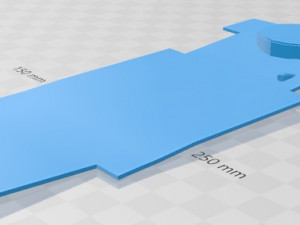 Transit L1H1 1994 Printable Van 3D Принт Модель