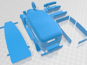 Model A 1927 Printable Car 3D Print Model