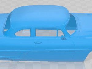 Hudson Hornet 2 Door 1954 Printable Body Car Model Cetak 3D
