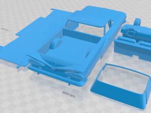 Chevrolet El Camino 1959 Printable Car 3D Print Model