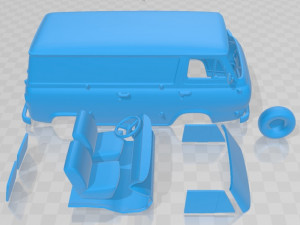 E Series Econoline PanelVan 1961 Printable 3D Принт Модель