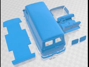 E Series Econoline PanelVan 1961 Printable 3D Print Model