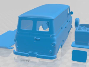 E Series Econoline PanelVan 1961 Printable 3D Print Model