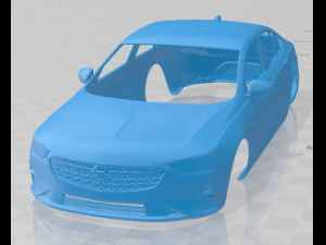 Carro com carroceria imprim&iacute;vel Opel Insignia Grand Sport 2020 Modelo de Impressão 3D