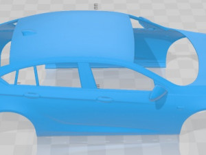Opel Insignia Grand Sport 2020 Printable Body Car 3D Baskı Modeli