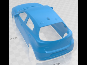 Mazda 2 2020 Printable Body Car 3D प्रिंट मॉडल