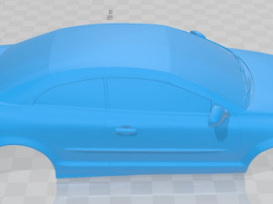 Volvo C70 2011 Printable Body Car 3D Print Model