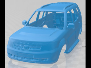 Tata Safari Storme 2015 Printable Body Car Model Cetak 3D