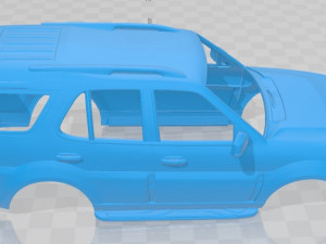 Tata Safari Storme 2015 Printable Body Car 3D 프린트 모델