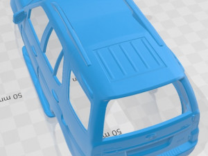 Tata Safari Storme 2015 Printable Body Car 3D 프린트 모델