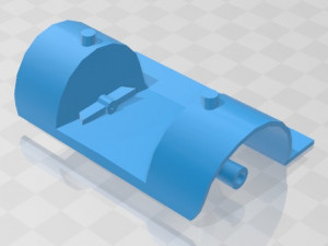 Renault Ondine Dauphine 1956-1967 Printable Car 3D 打印模型