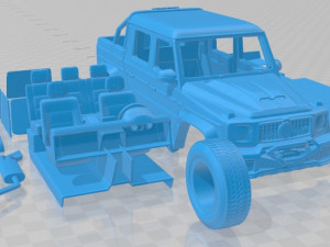 Brabus 800 Adventure XLP 2020 Printable Car 3D Baskı Modeli