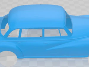Mercedes Benz 300D W189 1957 Printable Body Car 3D Print Model